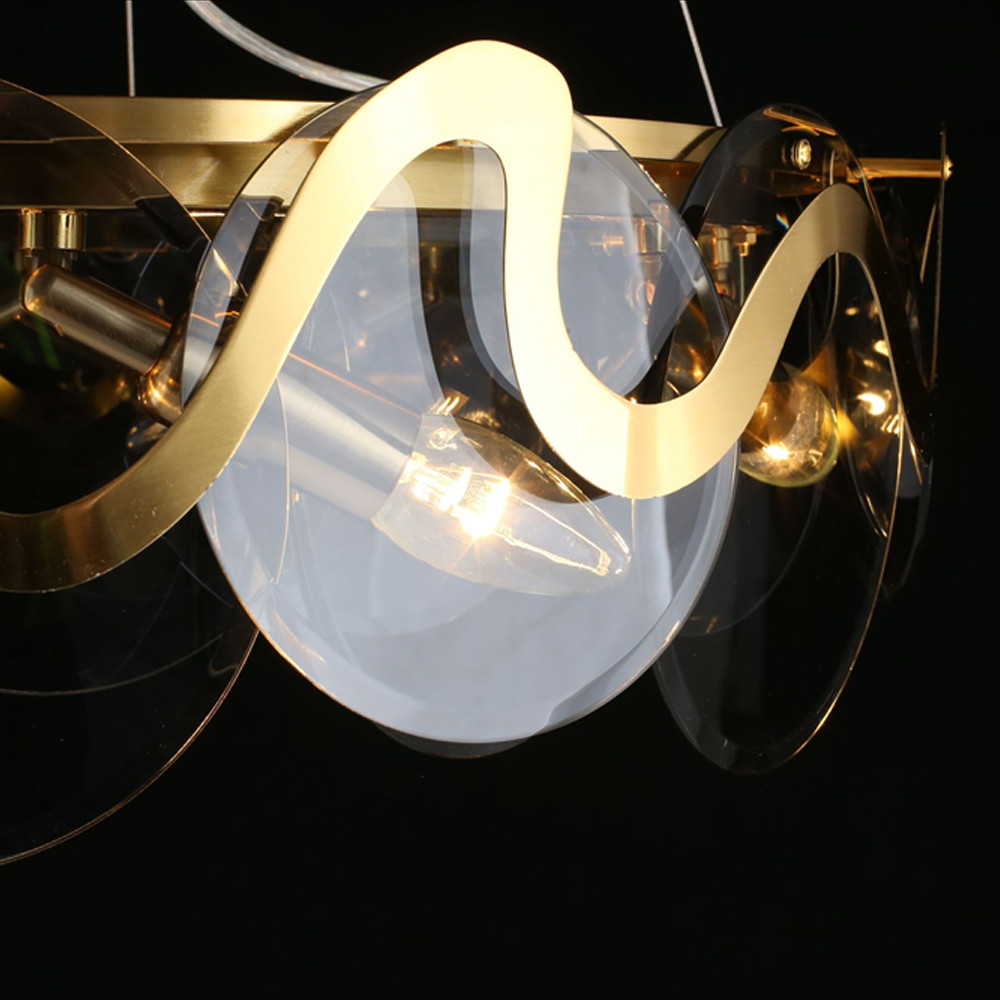 Люстра подвесная Salomi с декором