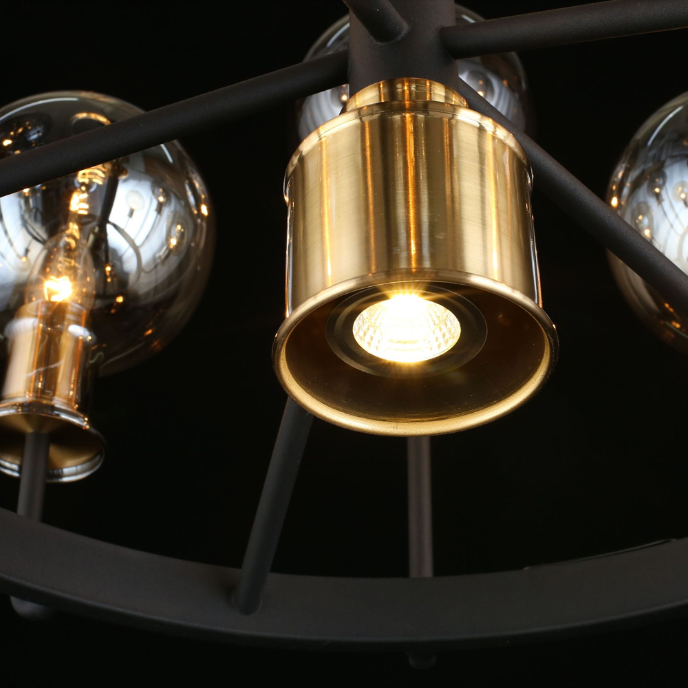 Люстра подвесная в стиле лофт Rozetta