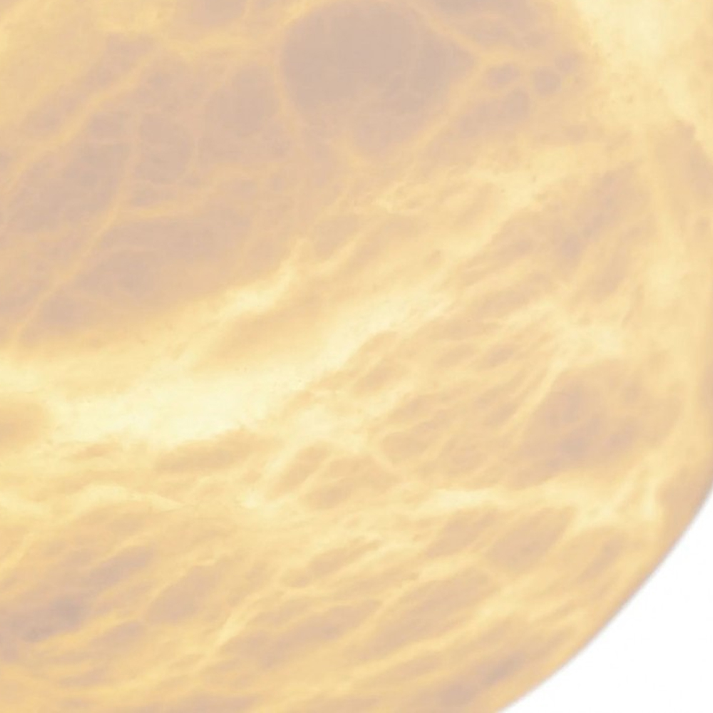 Люстра подвесная круглая с сферическими плафонами из натурального камня Glowing Spheres