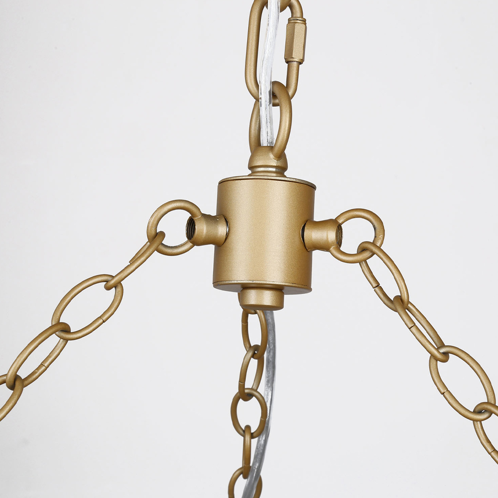 Люстра подвесная круглая со стеклянными трубками Nembus