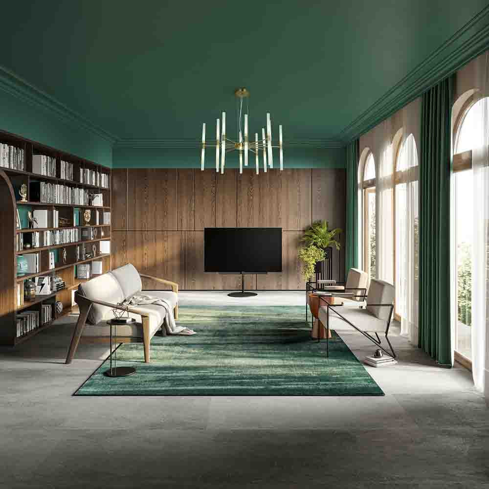 Люстра подвесная с 20-ю цилиндрическими матовыми плафонами Delta Light