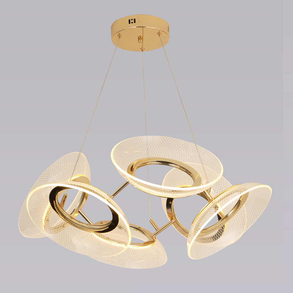 Люстра подвесная с 6-ю круглыми светодиодными лампами Catcher