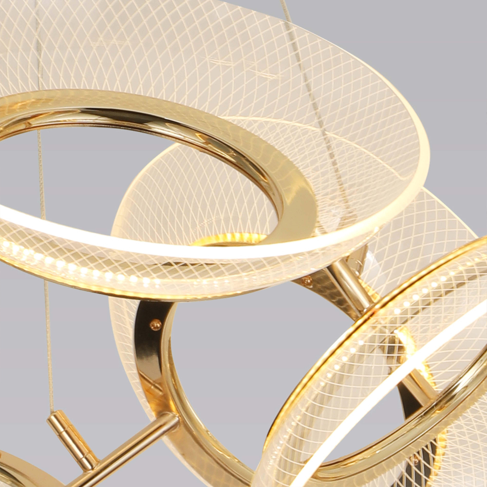 Люстра подвесная с 6-ю круглыми светодиодными лампами Catcher