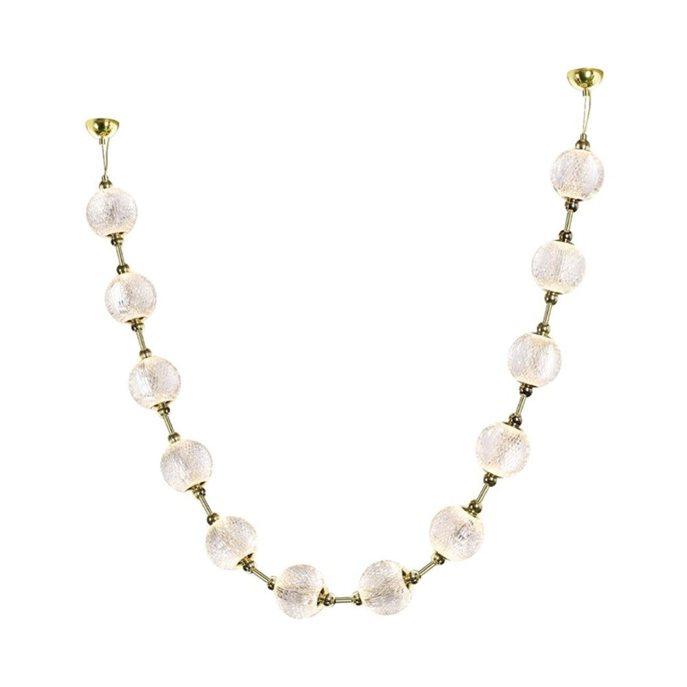 Люстра подвесная с шарообразными плафонами Crystal Globule