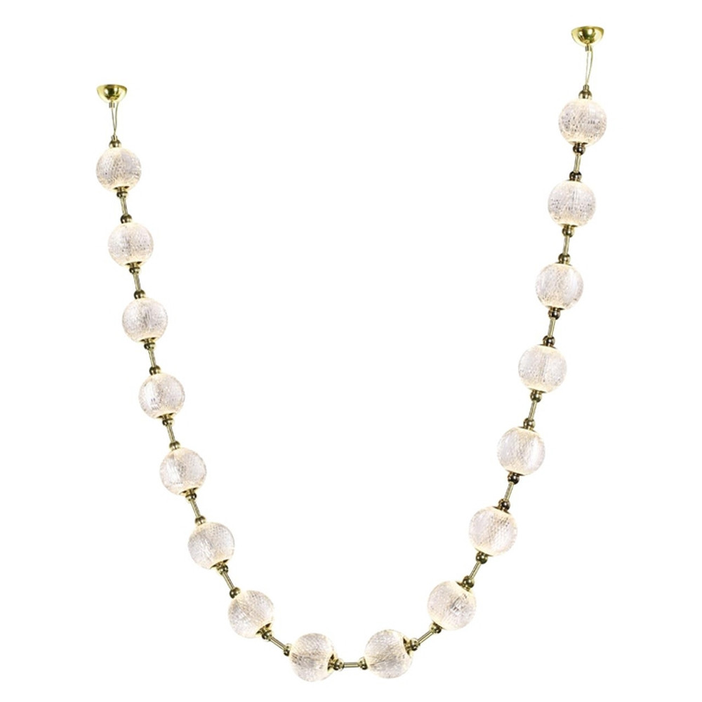 Люстра подвесная с шарообразными плафонами Crystal Globule