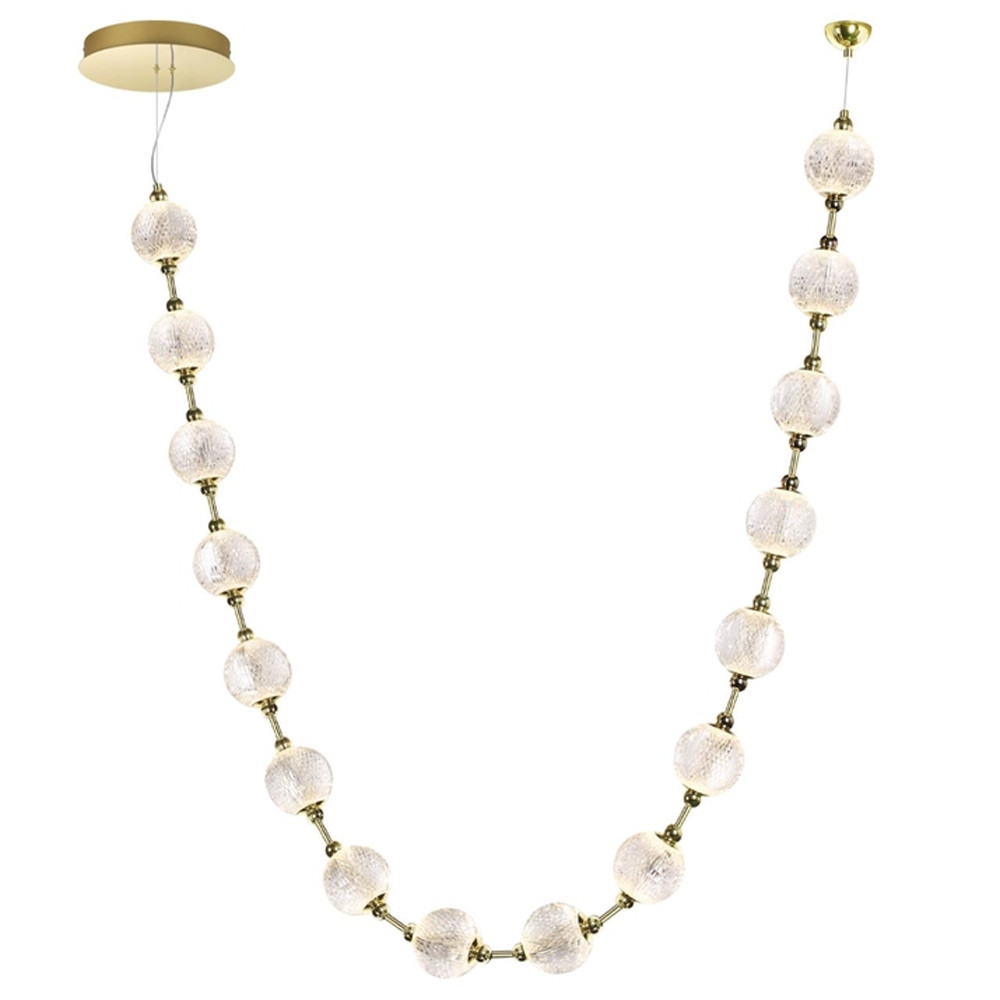Люстра подвесная с шарообразными плафонами Crystal Globule