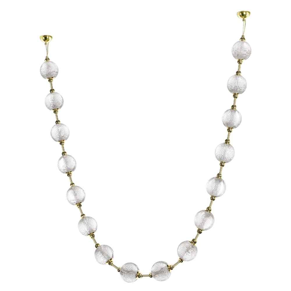 Люстра подвесная с шарообразными плафонами Crystal Globule