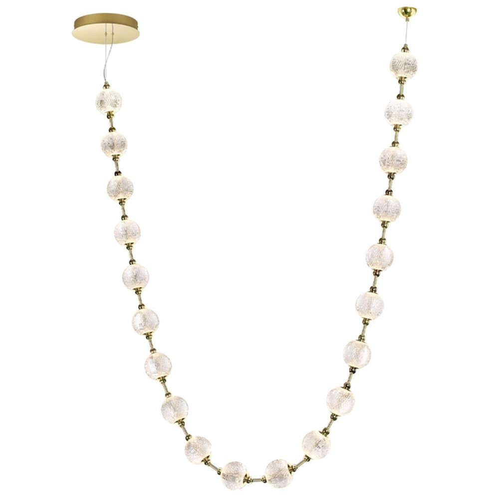 Люстра подвесная с шарообразными плафонами Crystal Globule