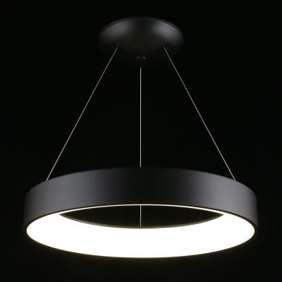 Люстра подвесная светодиодная Black Circle