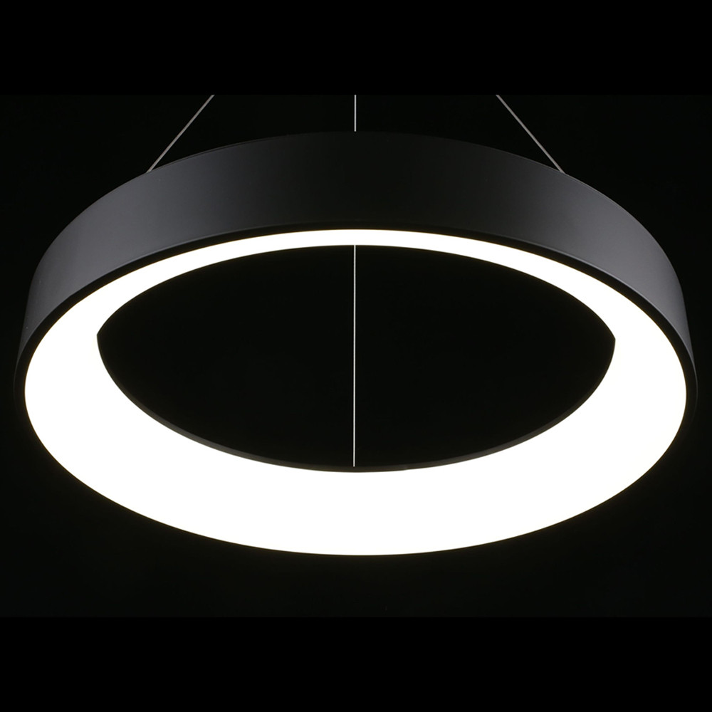 Люстра подвесная светодиодная Black Circle