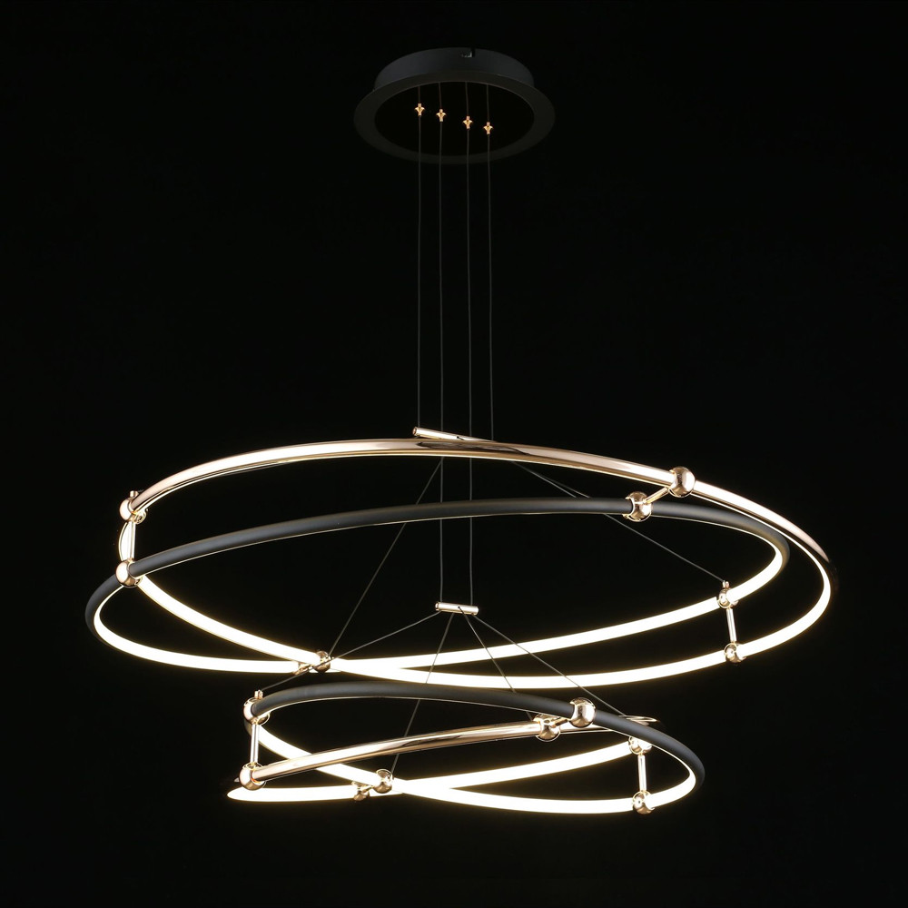 Люстра подвесная светодиодная Dаiana круглая