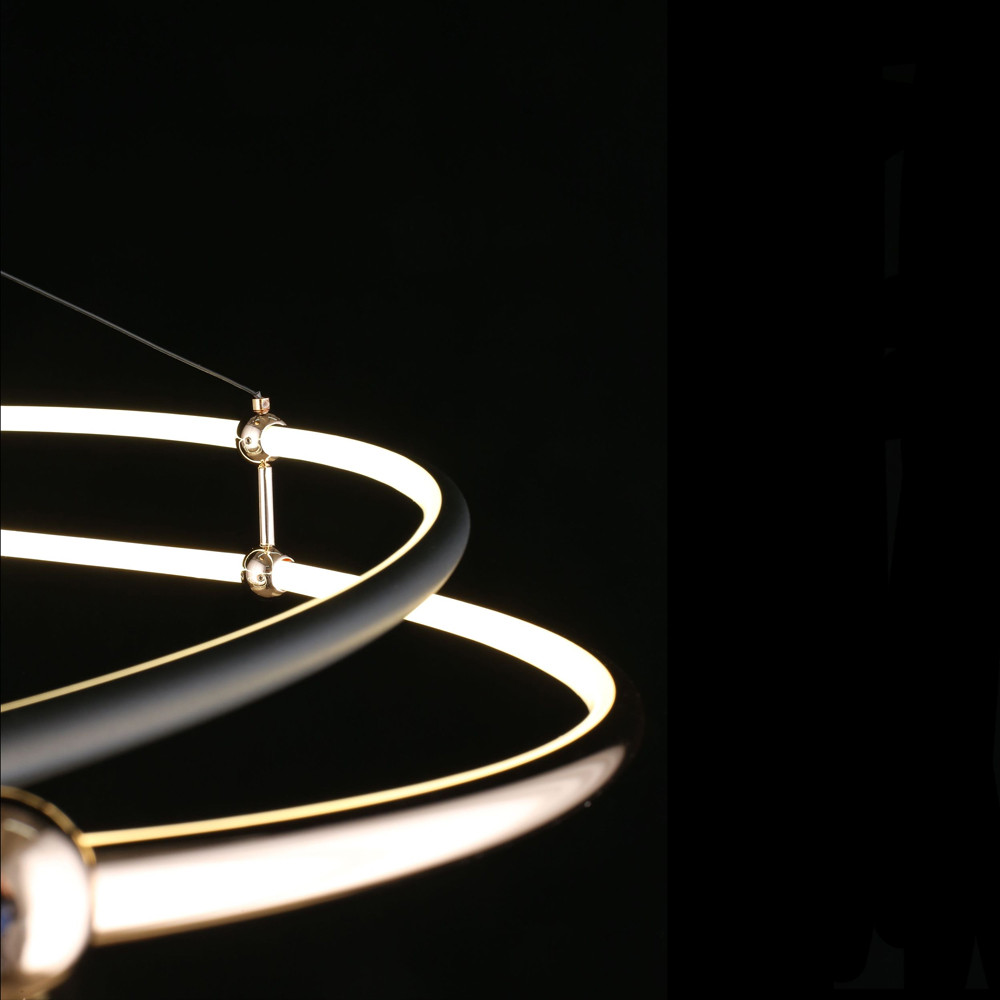 Люстра подвесная светодиодная Dаiana круглая