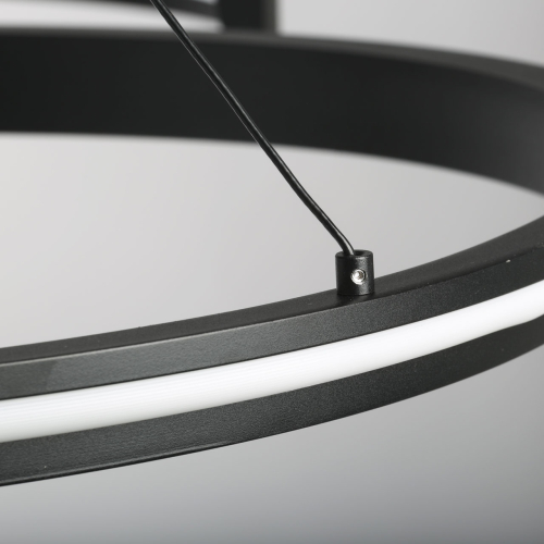 Люстра подвесная светодиодная в виде волнообразной ленты Ribbon Vortex