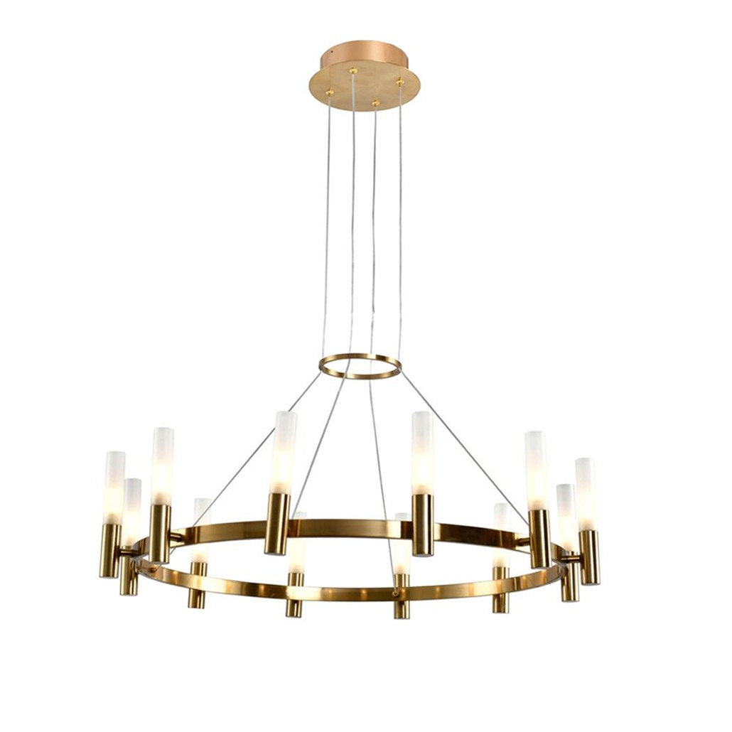 Люстра подвесная светодиодная круглая Uniformity of Lighting