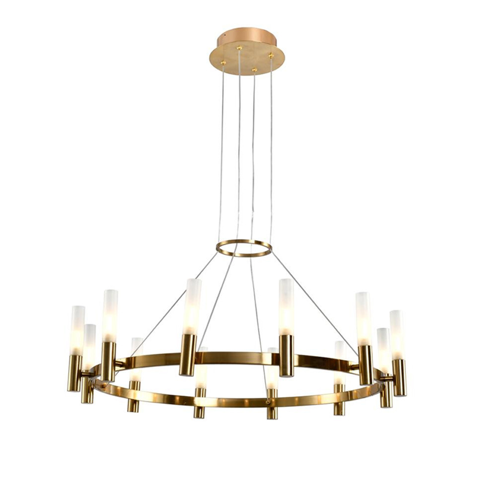 Люстра подвесная светодиодная круглая Uniformity of Lighting