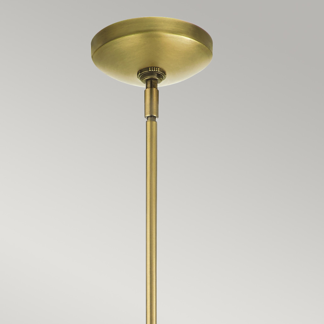 Люстра с 6-ю прозрачными цилиндрическими плафонами Kichler