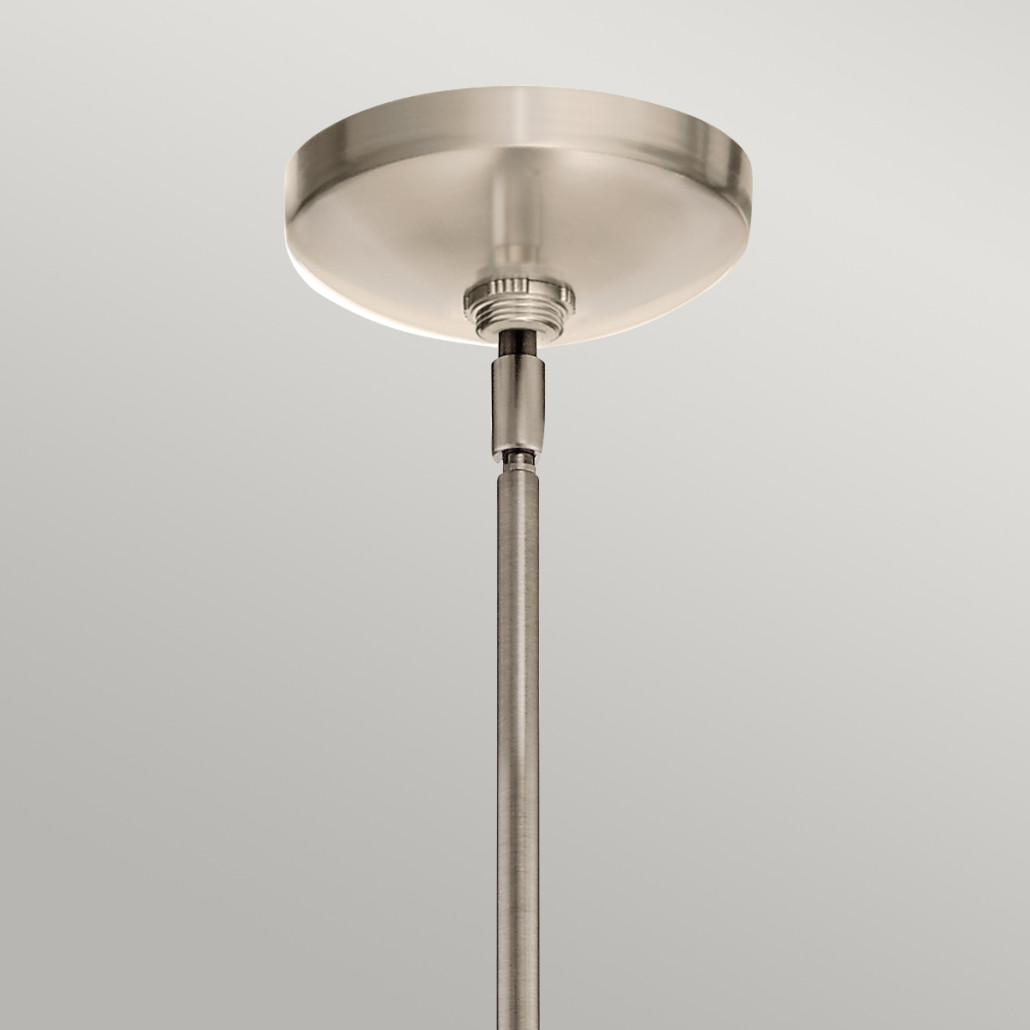 Люстра с 6-ю прозрачными цилиндрическими плафонами Kichler