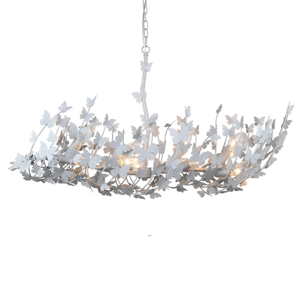 Люстра с абажуром оформленным в виде стаи бабочек Eternal Butterflies