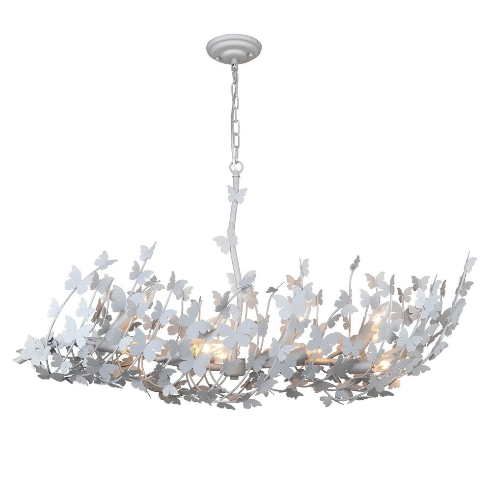 Люстра с абажуром оформленным в виде стаи бабочек Eternal Butterflies