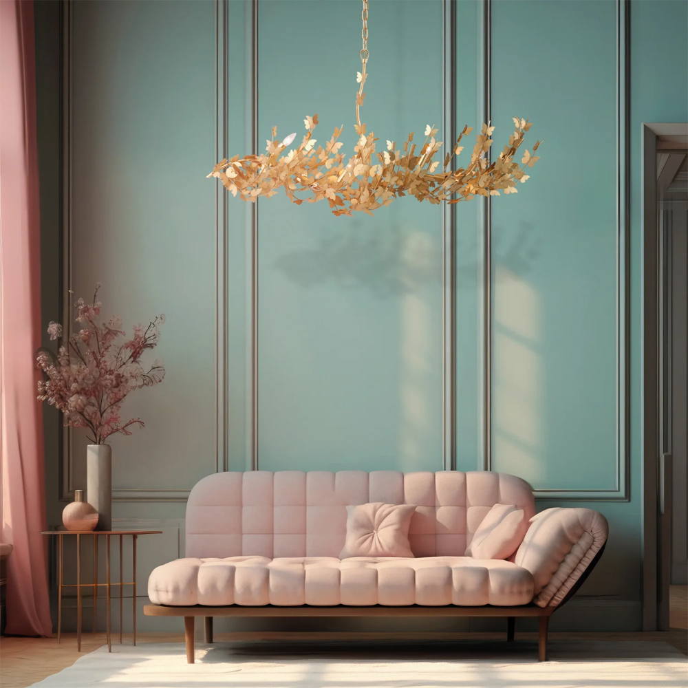 Люстра с абажуром оформленным в виде стаи бабочек Eternal Butterflies