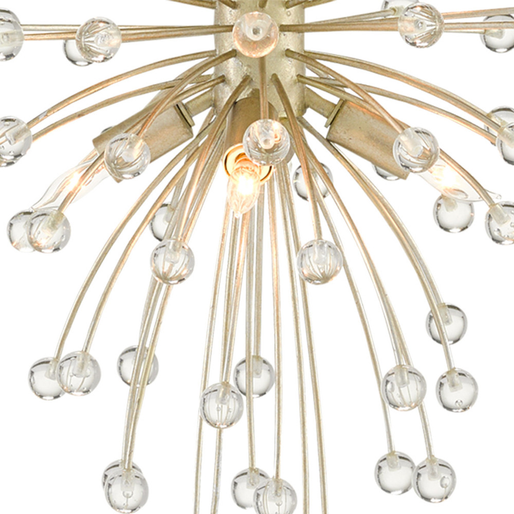 Люстра с декором из круглых хрустальных шаров Crystal Sparks