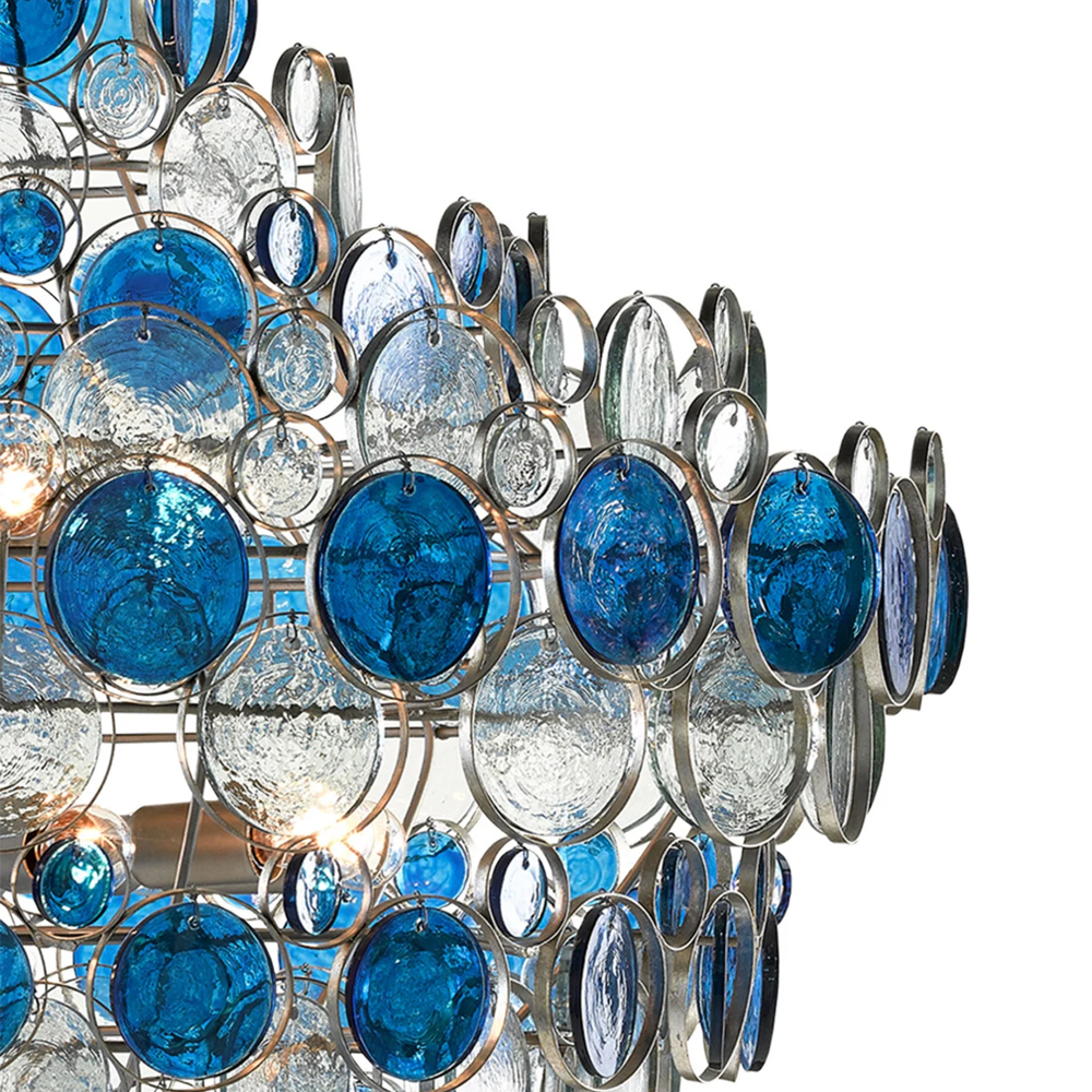 Люстра с каскадом из круглых декоративных элементов Harmony of Light