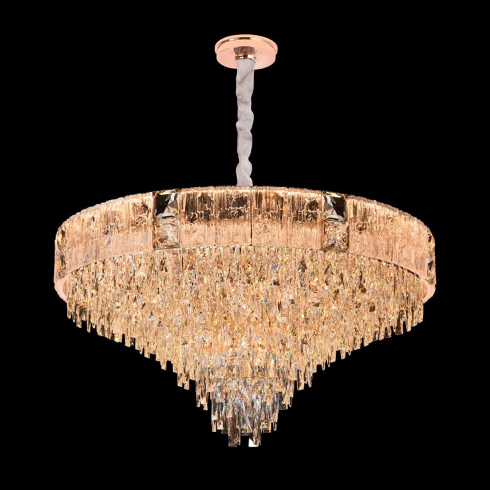 Люстра с каскадом из прозрачного хрусталя Constant Sparks