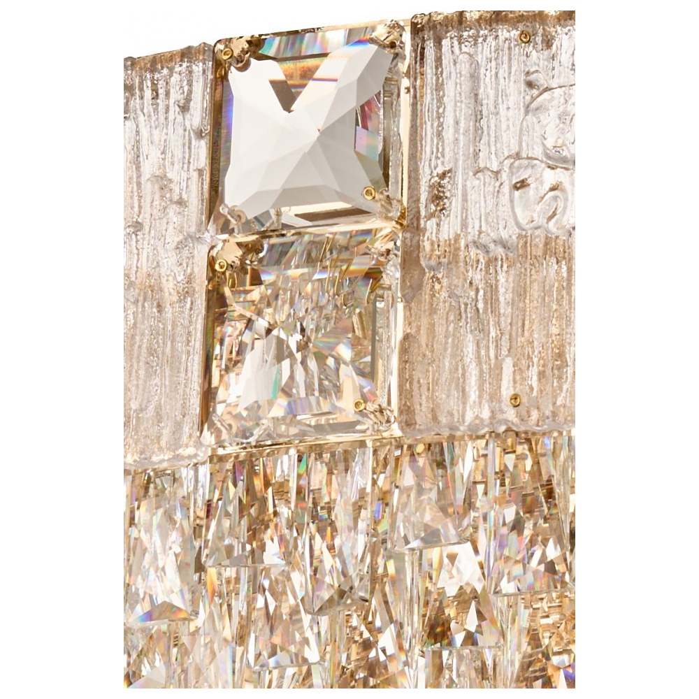 Люстра с каскадом из прозрачного хрусталя Constant Sparks