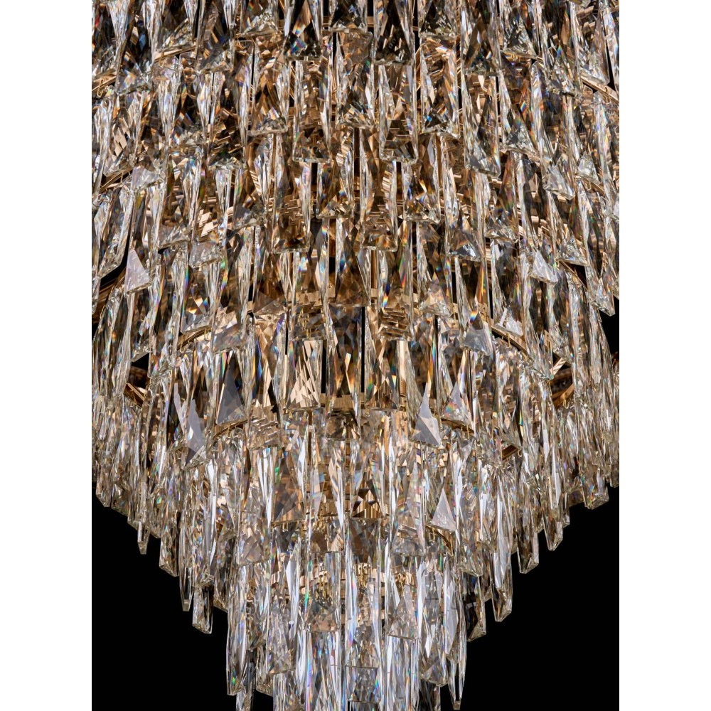 Люстра с каскадом из прозрачного хрусталя Constant Sparks