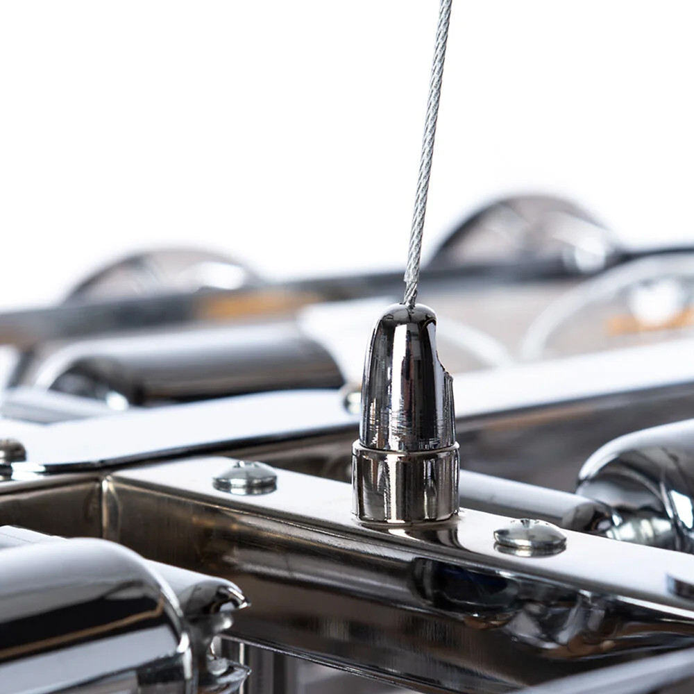 Люстра с круглыми стеклянными подвесками Cardiel Smok Glass Chandelier