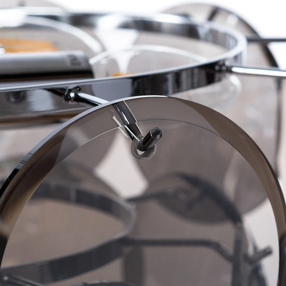 Люстра с круглыми стеклянными подвесками Cardiel Smok Glass Chandelier