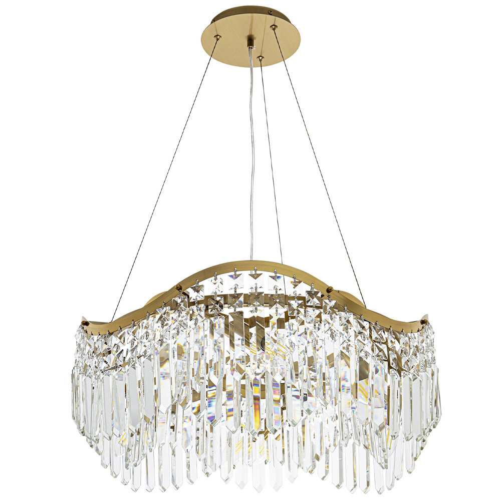 Люстра с подвесками из хрусталя Ludivine Chandelier