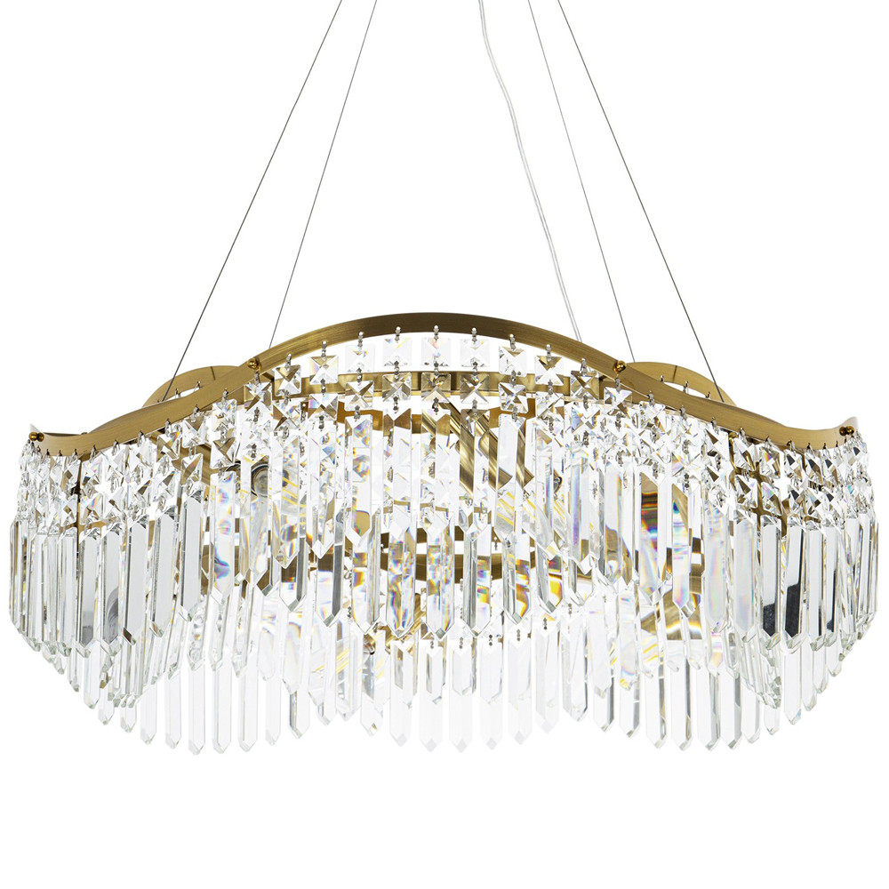 Люстра с подвесками из хрусталя Ludivine Chandelier