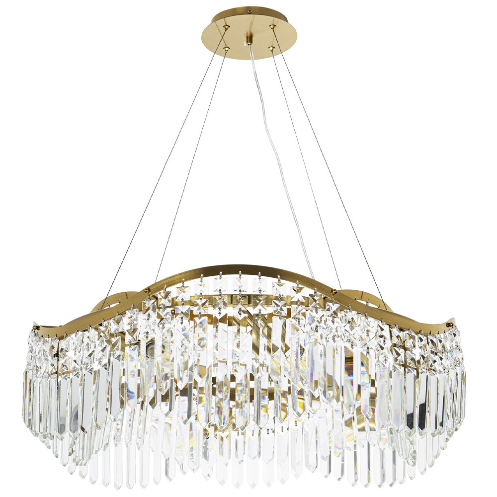 Люстра с подвесками из хрусталя Ludivine Chandelier