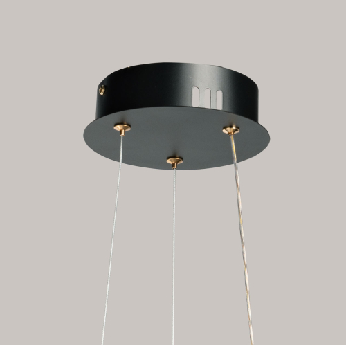 Люстра с прозрачным волнистым плафоном в форме цветка Ethereal Bloom