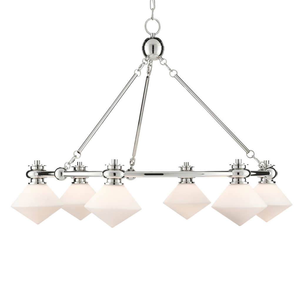 Люстра с ромбовидными плафонами Pointed Diamond Shade