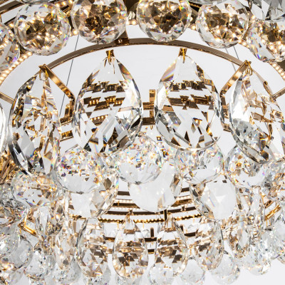Люстра с хрустальными подвесками в форме капель Sidney Crystal Chandelier 80