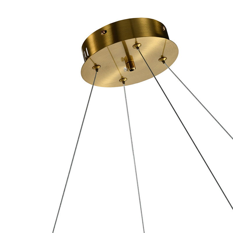 Люстра светодиодная с 8-ю цилиндрическими плафонами янтарного цвета из стекла и стали Andrea Сhandelier Amber
