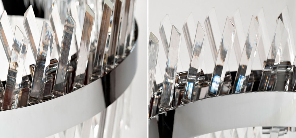 Люстра стеклянная Patricia 60 см