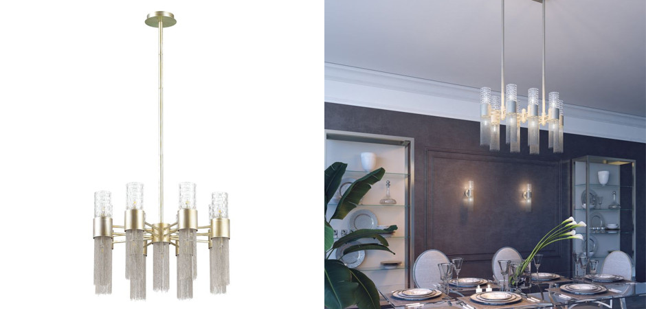 Люстра Хрустальная Elite Glass на 17 ламп