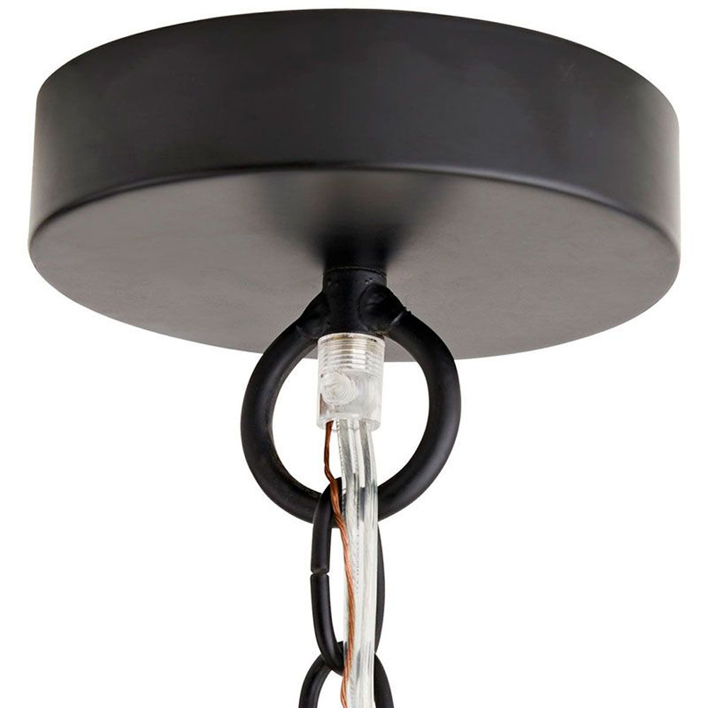 Люстра черная с несколькими ярусами деревянных палочек Bright Wooden Chandelier