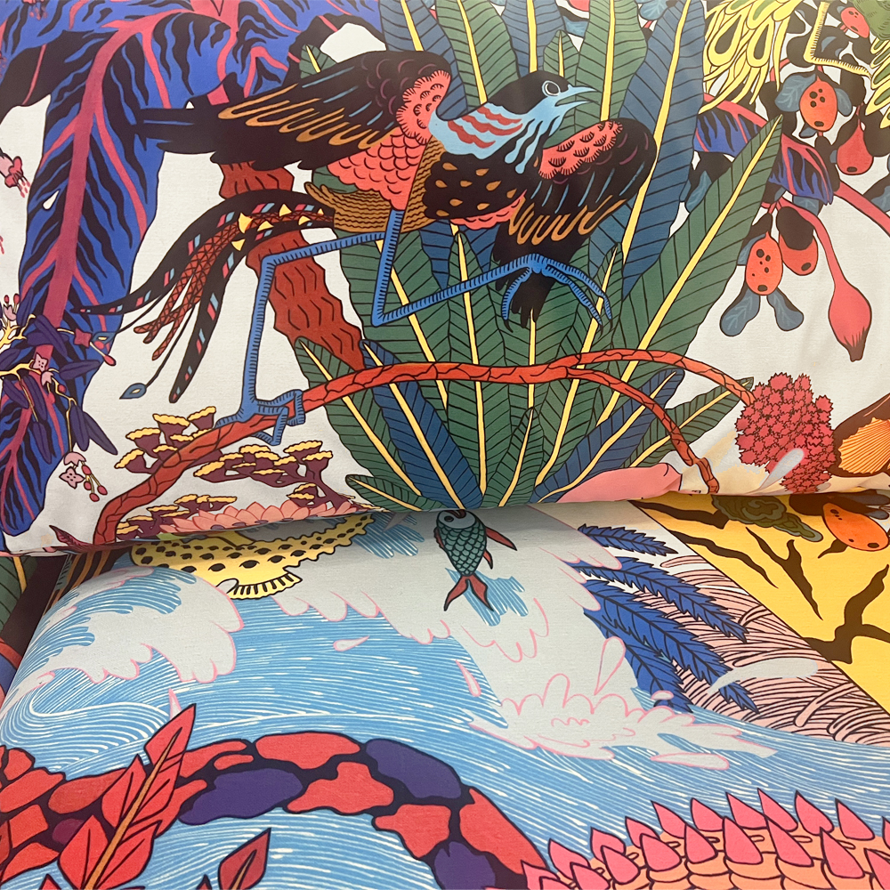 Мебельная ткань Велюр Simpsons in Paradise Т4-88