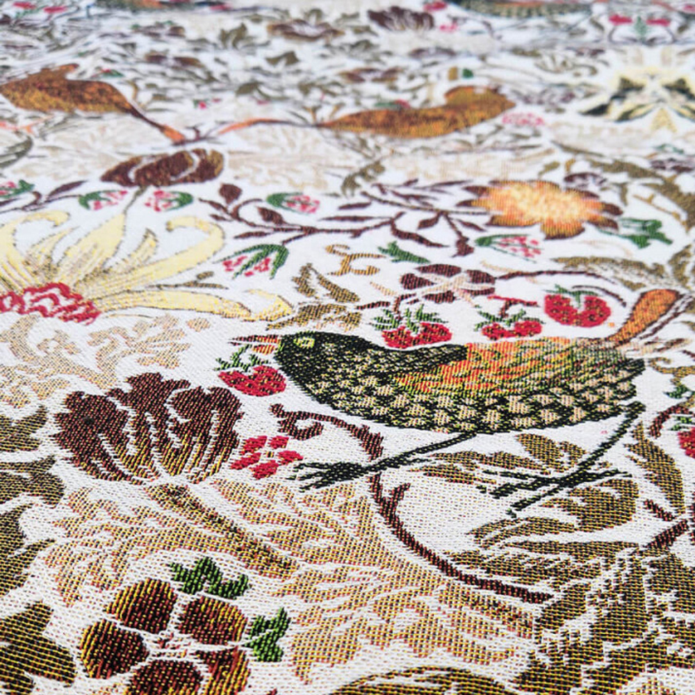 Мебельная ткань Гобелен William Morris кофейный цвет N 1114