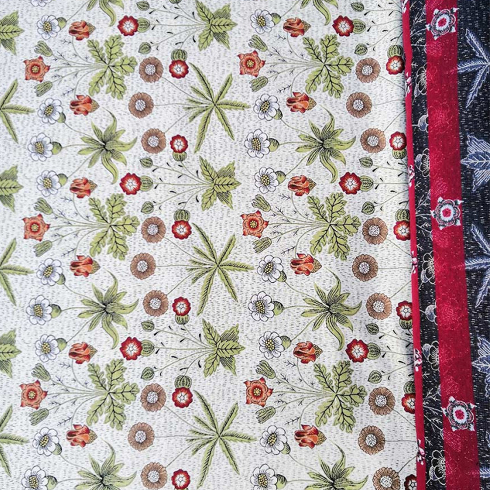 Мебельная ткань Гобелен William Morris Цветы N 1123