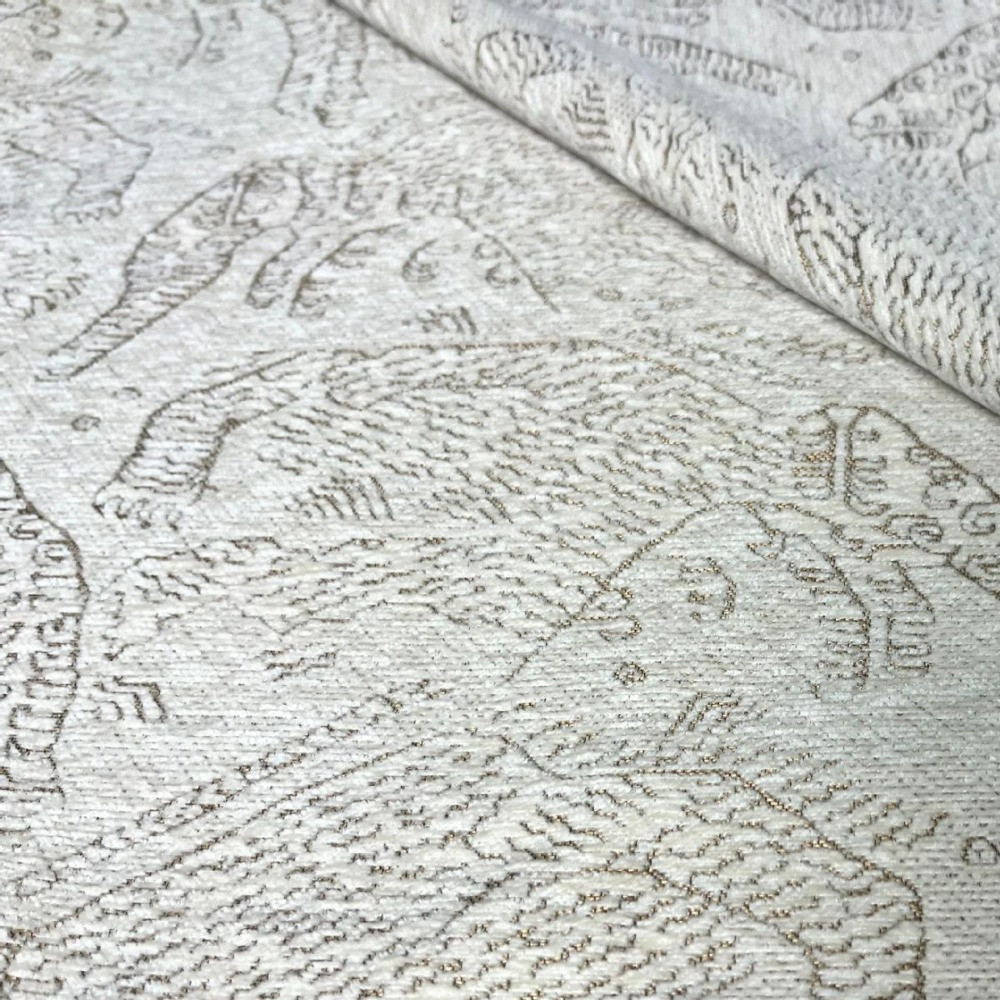 Мебельная ткань Жакард Tiger Mountain светло-серый N 1048