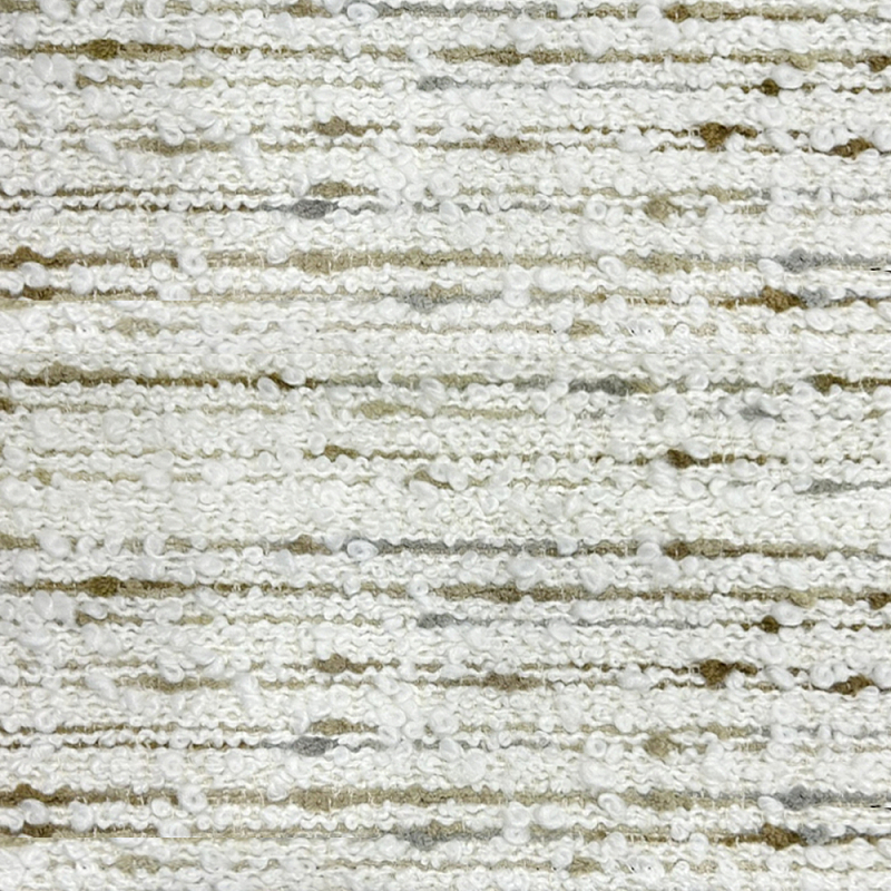 Мебельная ткань Ткань Boucle Stripe светло-бежевый цвет N 1037