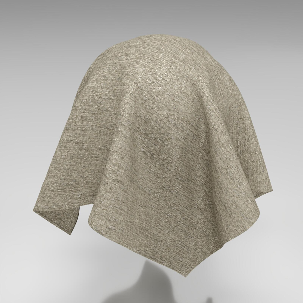 Мебельная ткань Шенилл Wangi серый цвет N 1166