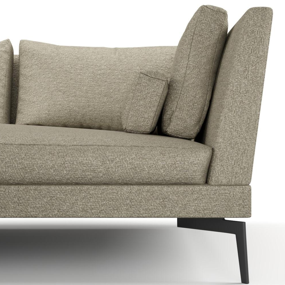 Мебельная ткань Шенилл Wangi серый цвет N 1166