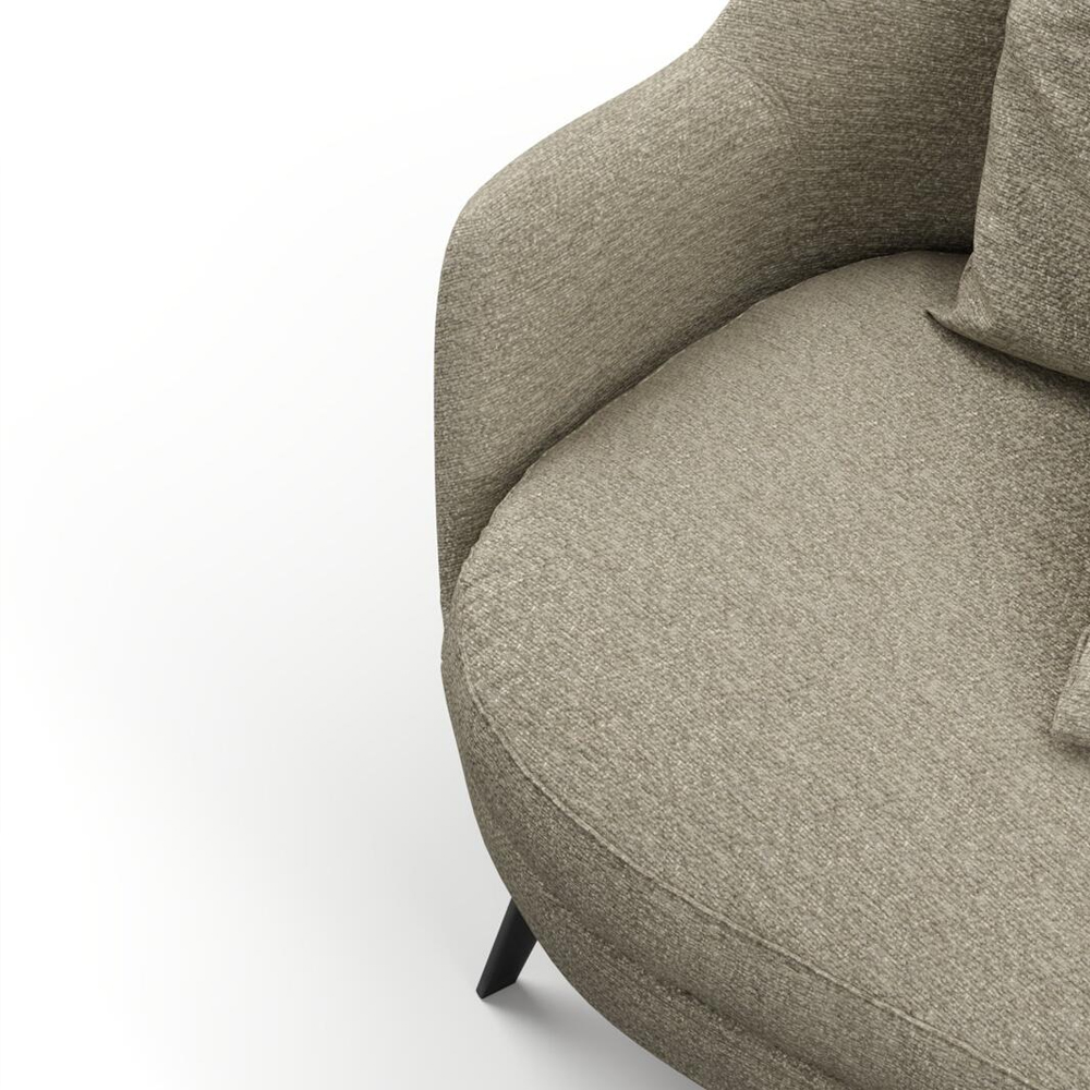 Мебельная ткань Шенилл Wangi серый цвет N 1166