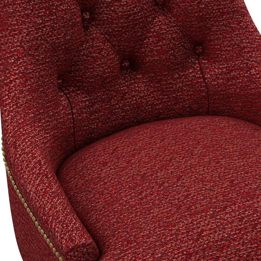 Мебельная ткань Шенилл бордовый цвет 138 см T4-23